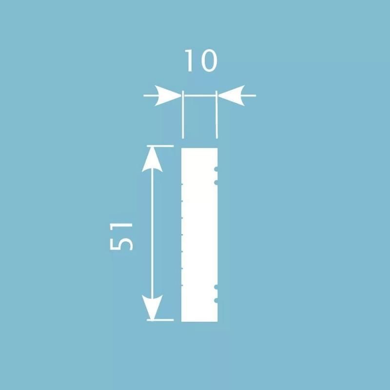 Молдинг для стены Cosca МХ 041, 51х10