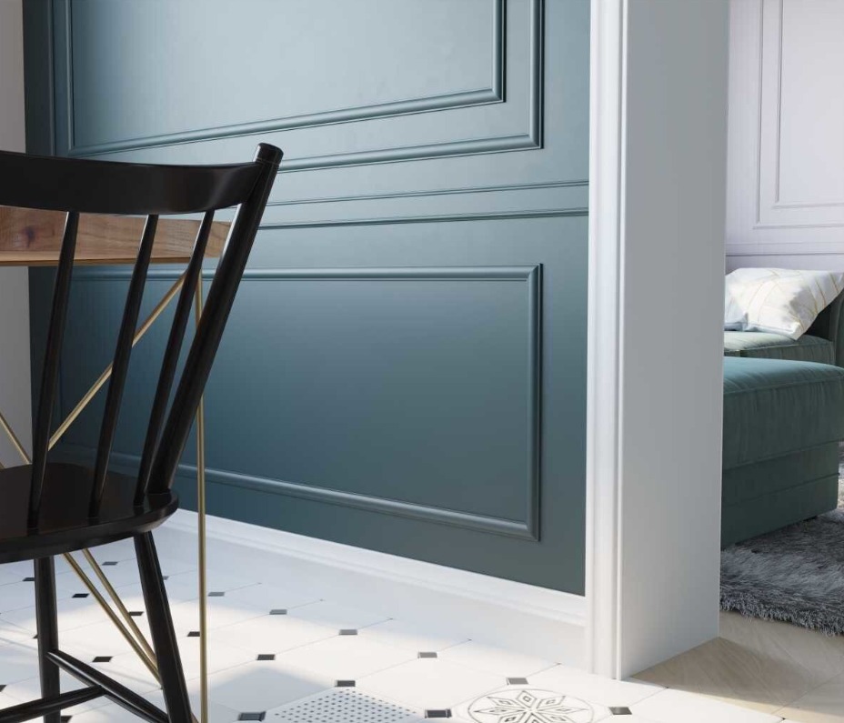 Напольный плинтус Cosca PX 009, 120х25